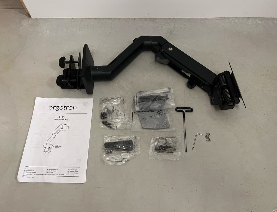 ERGOTRON エルゴトロン HX モニターアーム エルゴトロン（ergotron） HX デスクモニターアーム : オフィス家具