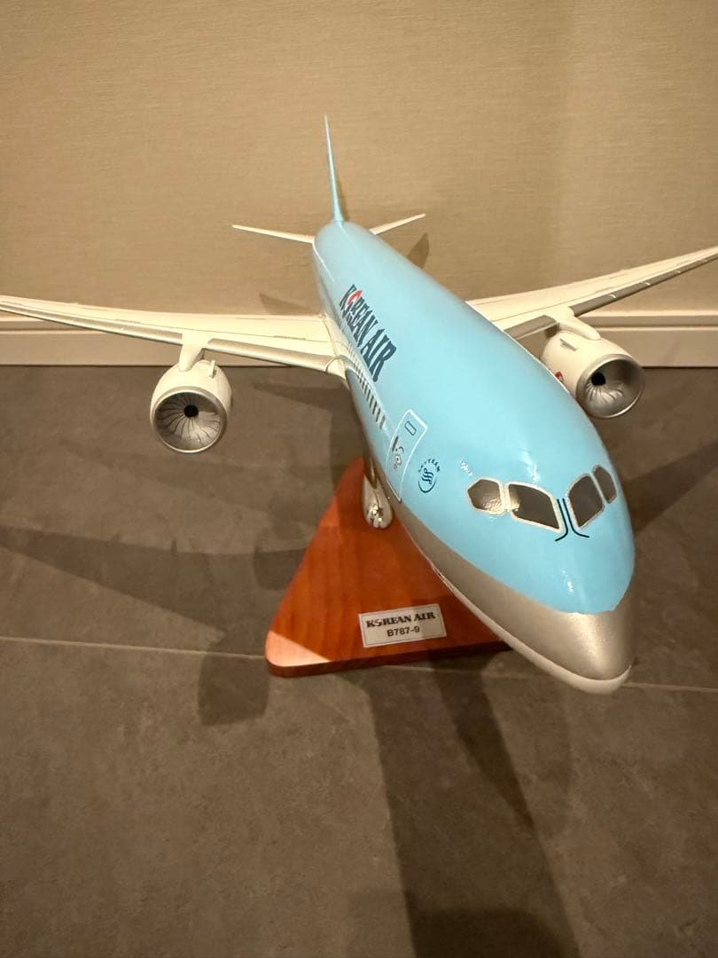 飛行機模型 B787-9 KOREAN AIR（大韓航空） 1/100