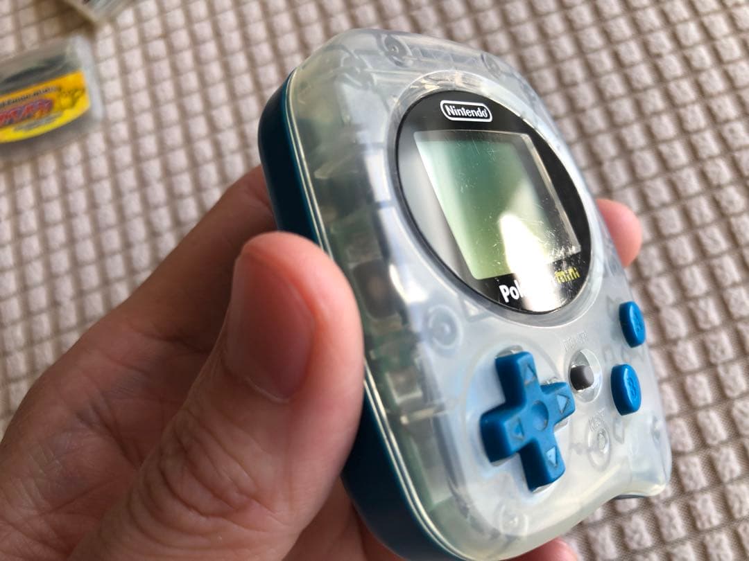 動作確認済み】pokemon miniポケモンミニ本体ウパーブルー＋ソフト3本