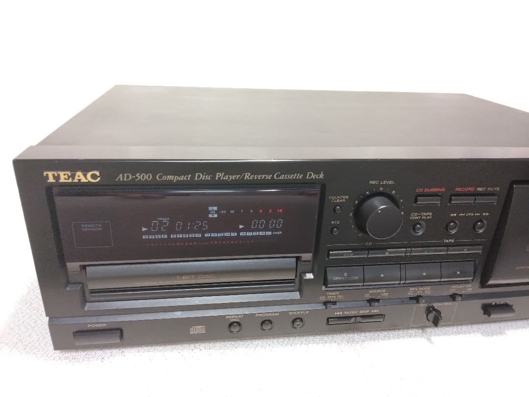 TEAC AD-500 CDプレーヤー カセットデッキ - メルカリ