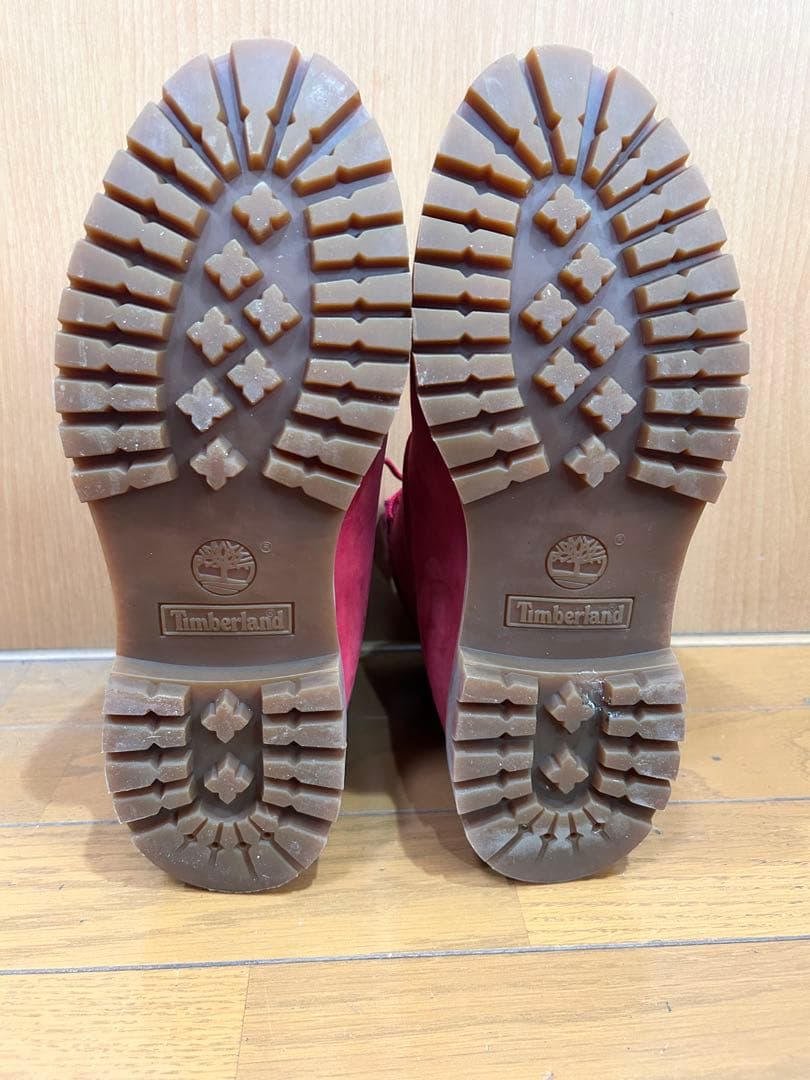 廃盤品 ティンバーランド レッド 赤 ブーツ 27㎝ - メルカリ