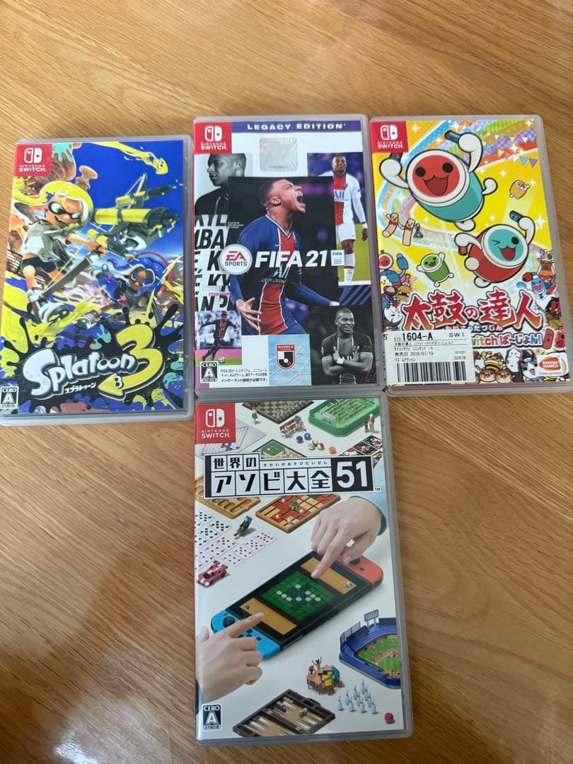 Nintendo Switch ゲーム4本セット