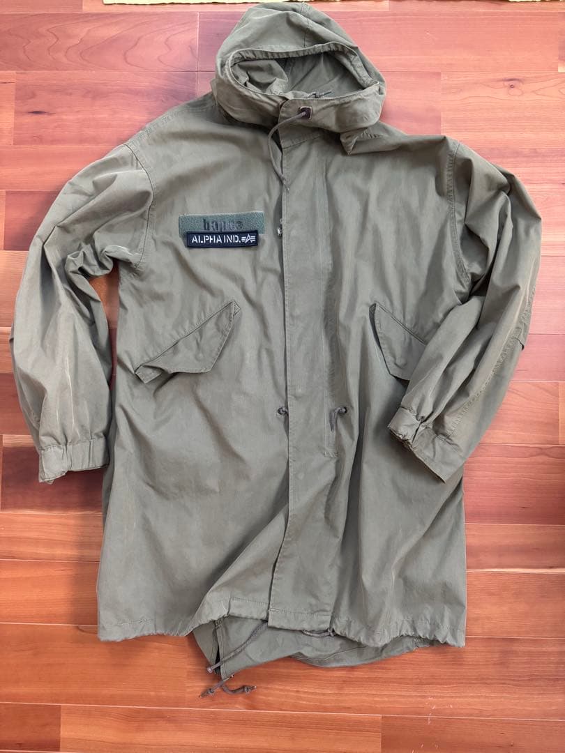 BAPE A BATHING APE モッズコート ミリタリー 初期 - メルカリ