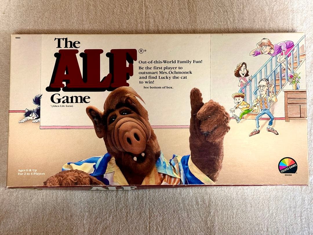 希少]The ALF Game アルフのボードゲーム コレコ社ヴィンテージ - メルカリ