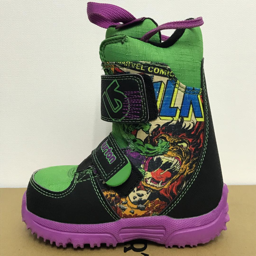 美品■MARVELコラボ■BURTON GROM 16.5cm 子供用 ブーツ