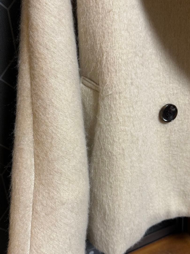 完売 SALE定価4万 アルシーヴ シャギーピーコート 38 - メルカリ