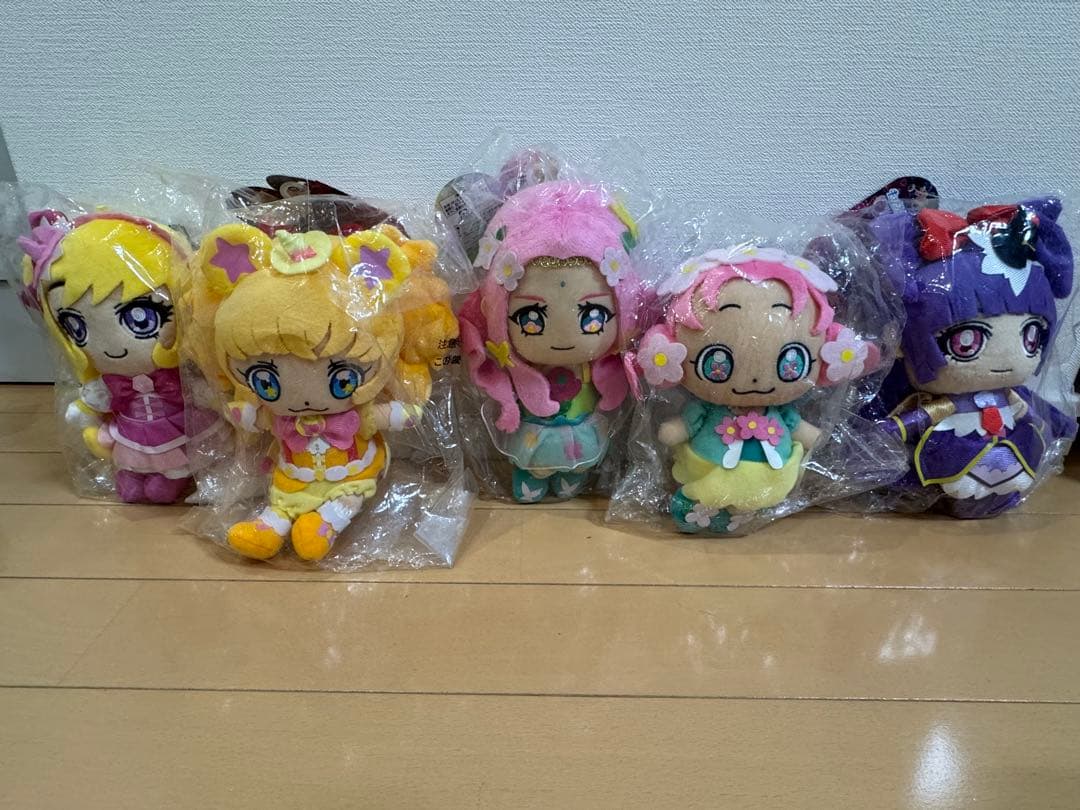 魔法使いプリキュア　ぬいぐるみ 5体セット 魔法使いプリキュア ぬいぐるみ 5体セット 魔法つかいプリキュア