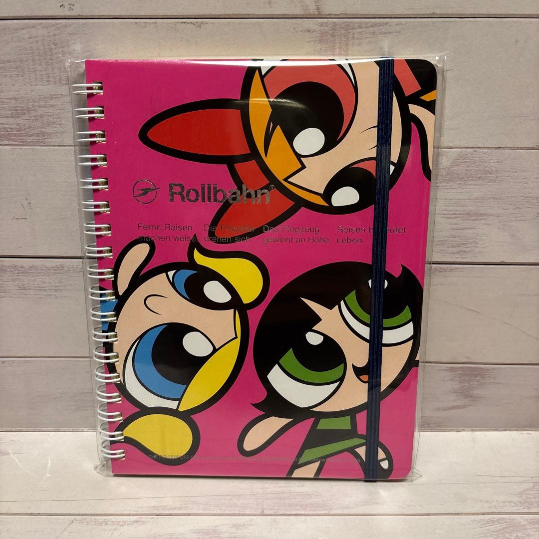 ロルバーン パワーパフガールズ メモL A B C ピンク 白 黒