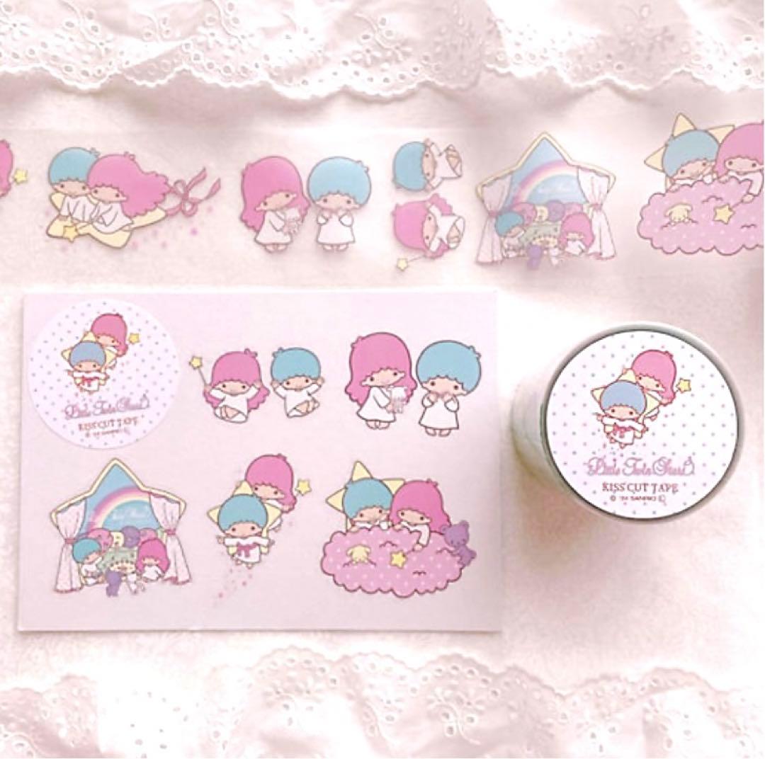 山さん様専用】リトルツインスターズ ステッカーキスカット2個セット