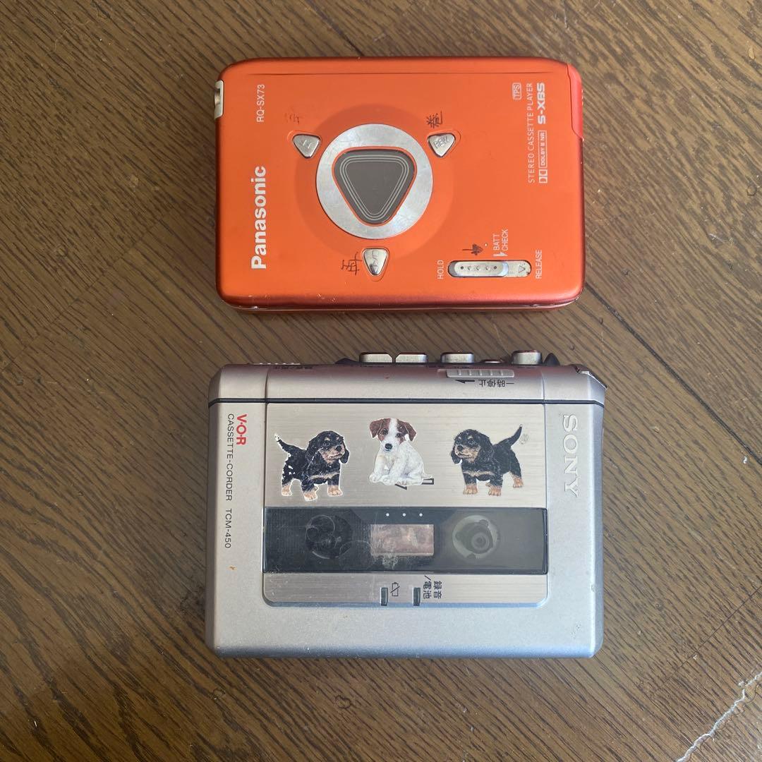 ジャンク品 ポータブルカセットプレイヤー - メルカリ