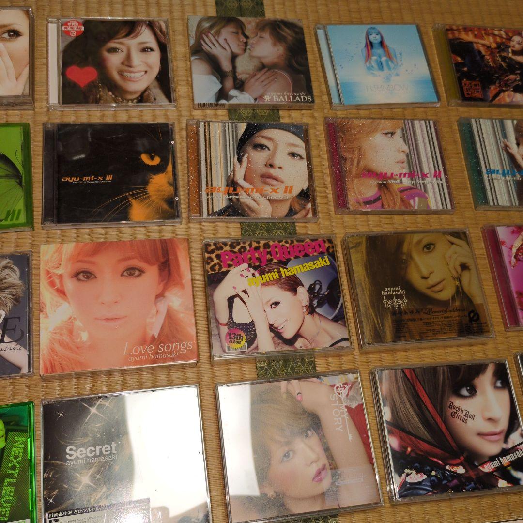 浜崎あゆみ CD シングル アルバム シール カード まとめ売り - メルカリ