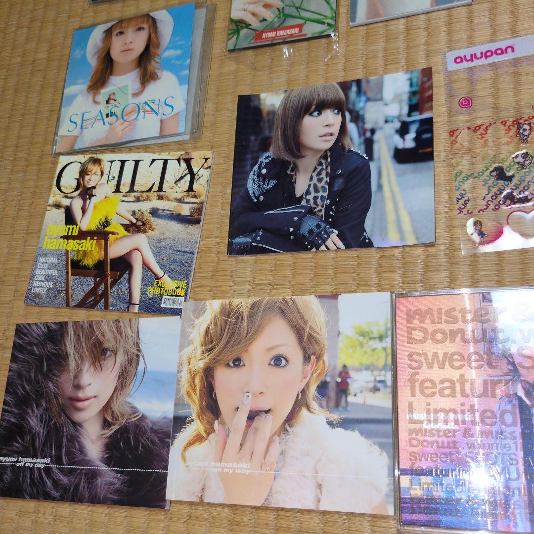 浜崎あゆみ CD シングル アルバム シール カード まとめ売り - メルカリ