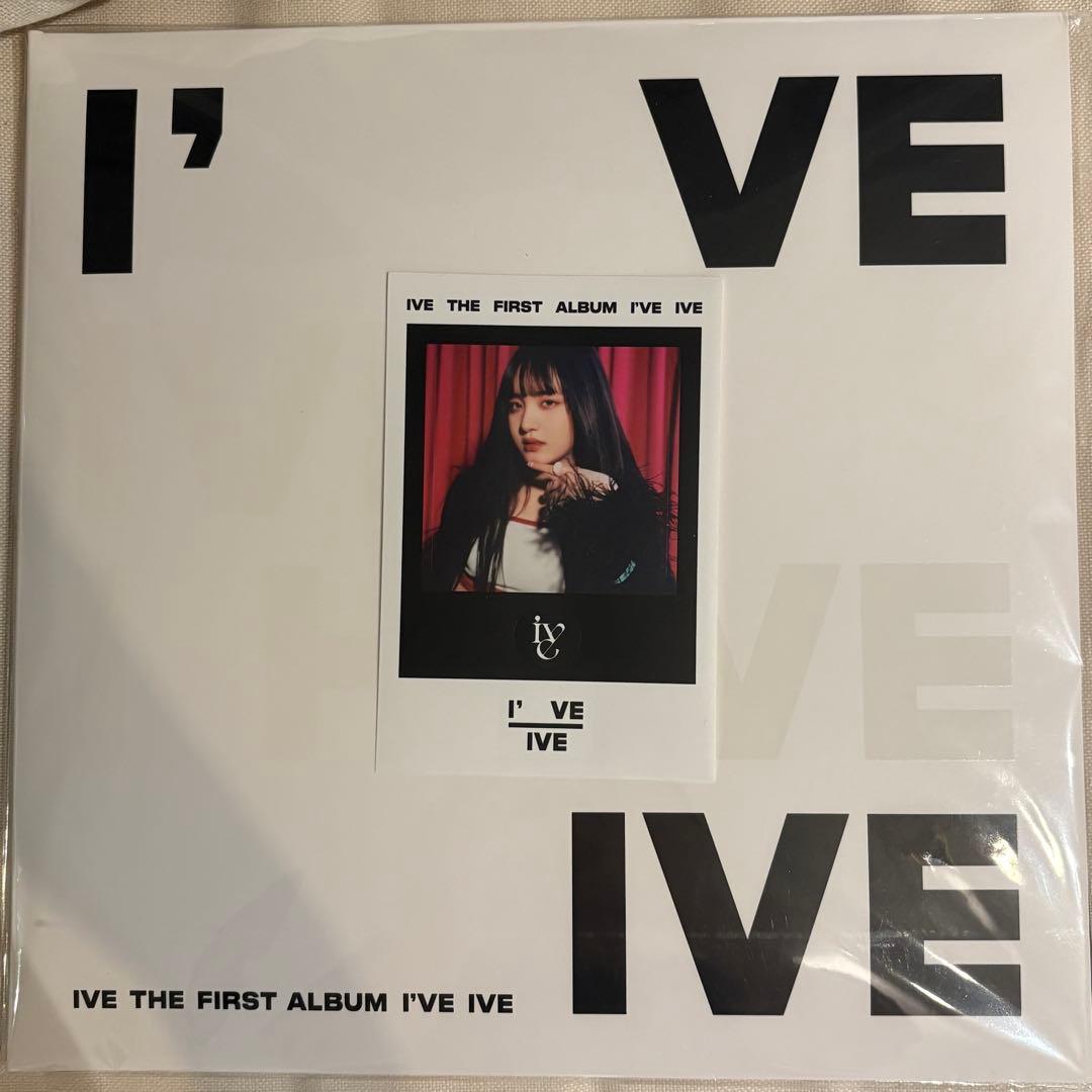 IVE LP レコード レコード盤 ステッカー リズ ジウォン 未再生