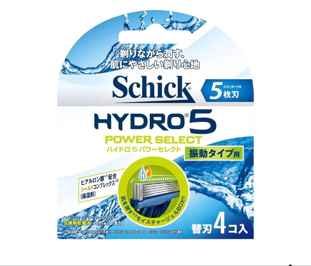 Schick HYDRO 5 替え刃 4個入り 未使用 箱潰れ 3箱セット - メルカリ