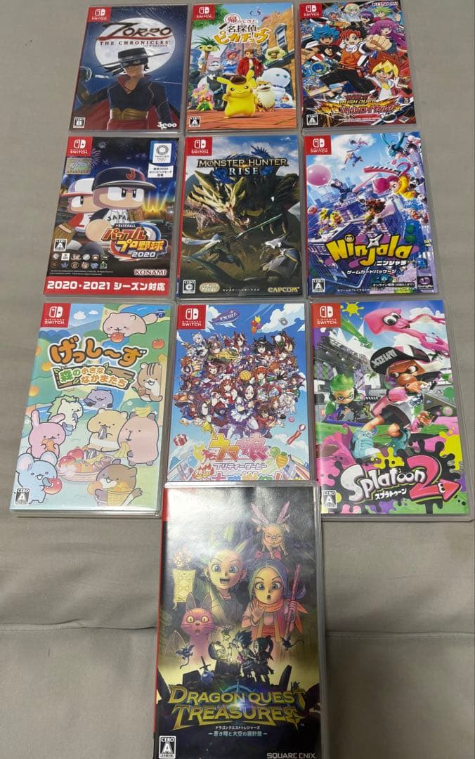 スイッチソフト10本まとめ売り バラ売り不可】スイッチソフト10本まとめ売り Switch｜Yahoo!フリマ