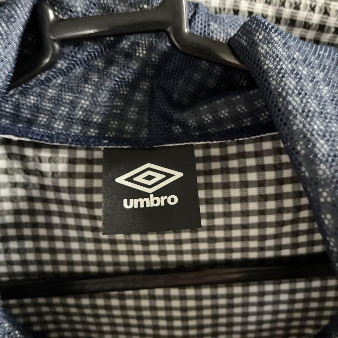 umbro アンブロ シアサッカー チェック ナイロンジャケット - メルカリ