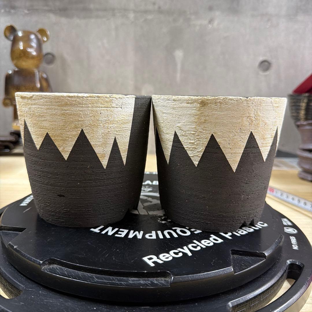 手作植木鉢 Mサイズ 2点検（ 塊根植物 グラキリス パキプス アガベ