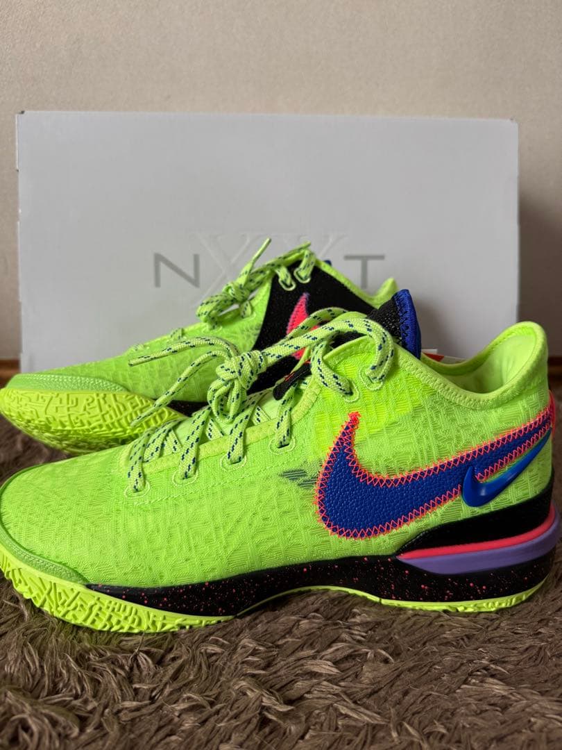 シューズ(男性用) Nike Zoom LeBron NXXT Gen \"Ghost Green\" Nike Zoom LeBron NXXT Gen Ghost Green Basketball Shoes DR8784-300