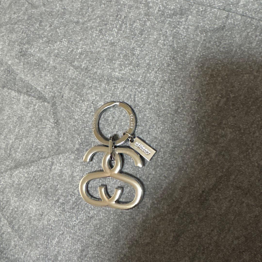 Stussy シルバー キーホルダー - メルカリ