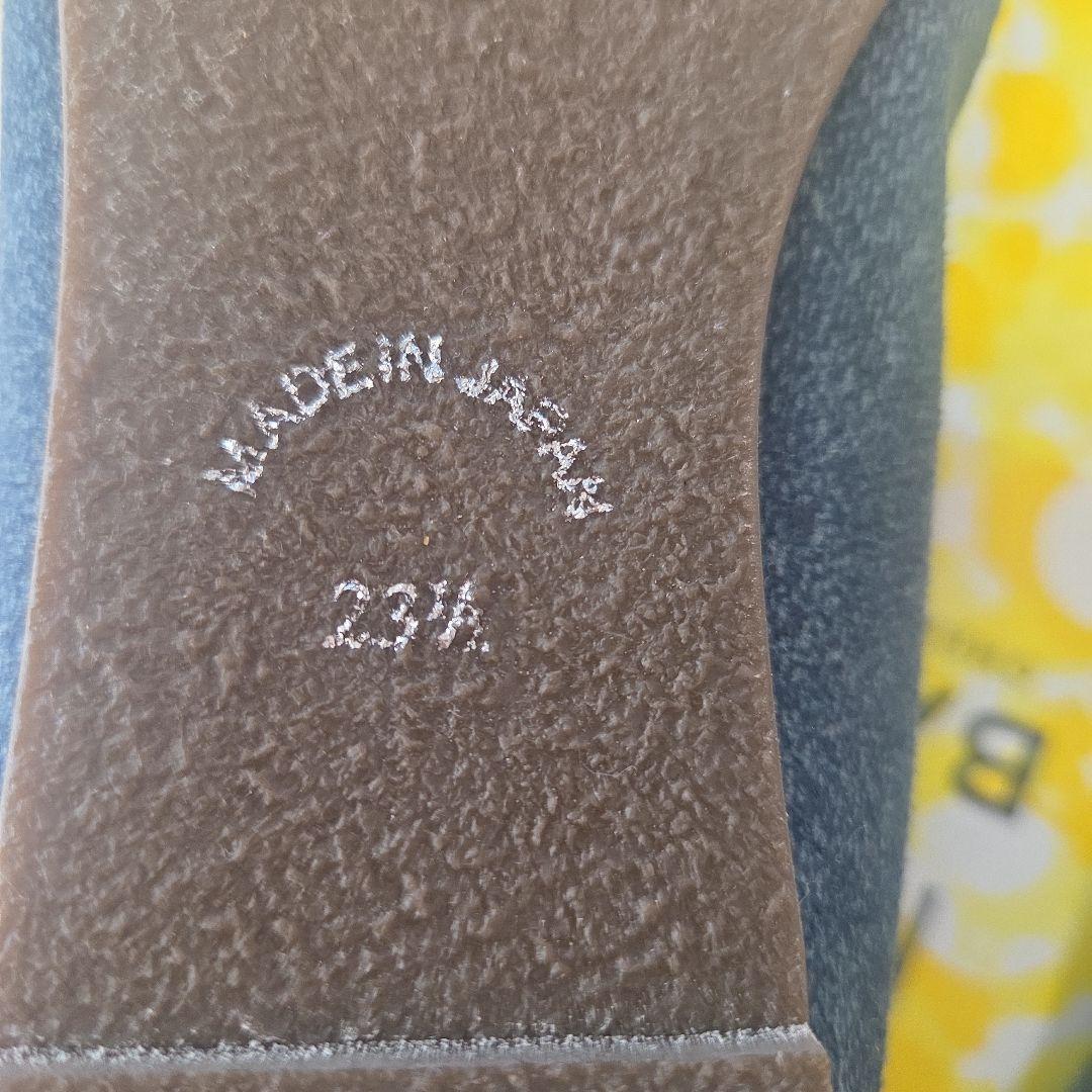 COULEUR VARIE バレエシューズ 23.5cm デニム 洗える靴