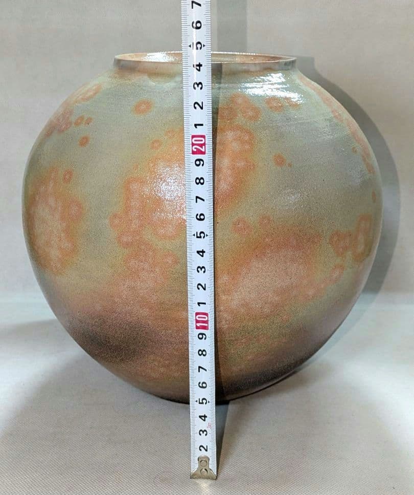 萩焼 一立窯 浦裕作☆花瓶 花入れ 花器 壺 華道 生け花 投げ入れ