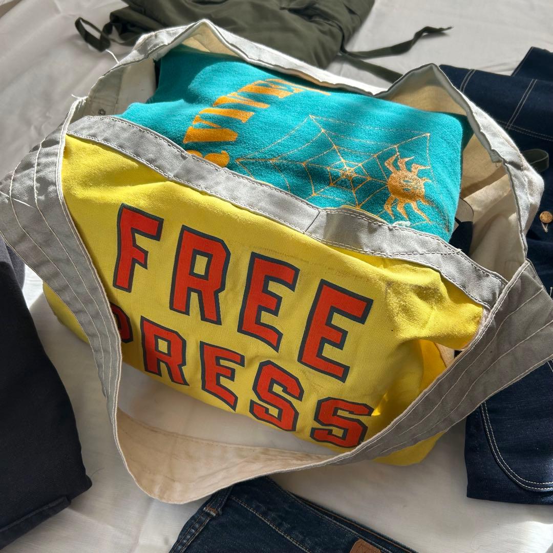 希少 50's 〜 ヴィンテージ ニュースペーパーバッグ USA製 レアカラー 50's USA製 News paper bag | 古着屋DIGDIG