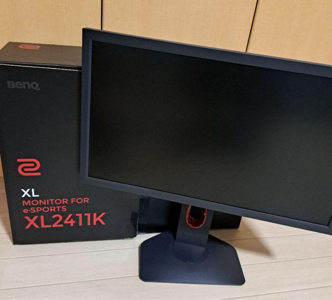 ディスプレイ・モニター本体 BenQ XL2411K ZOWIE XL2411K/XL2411K-JP 144Hz ゲーミングモニター/ DyAc™ /24インチ