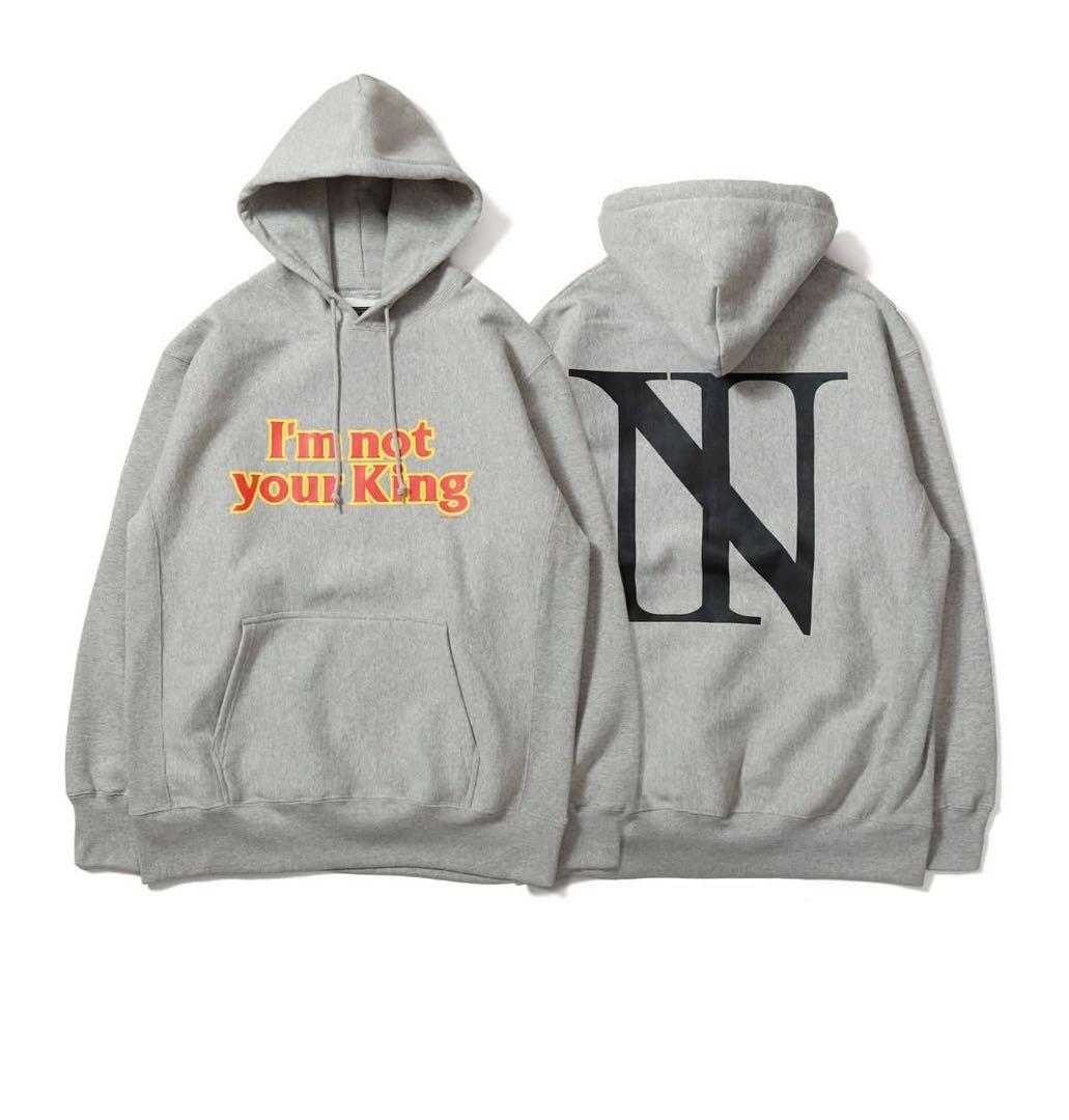 the bonez I´m Not Your King Hoodie グレー