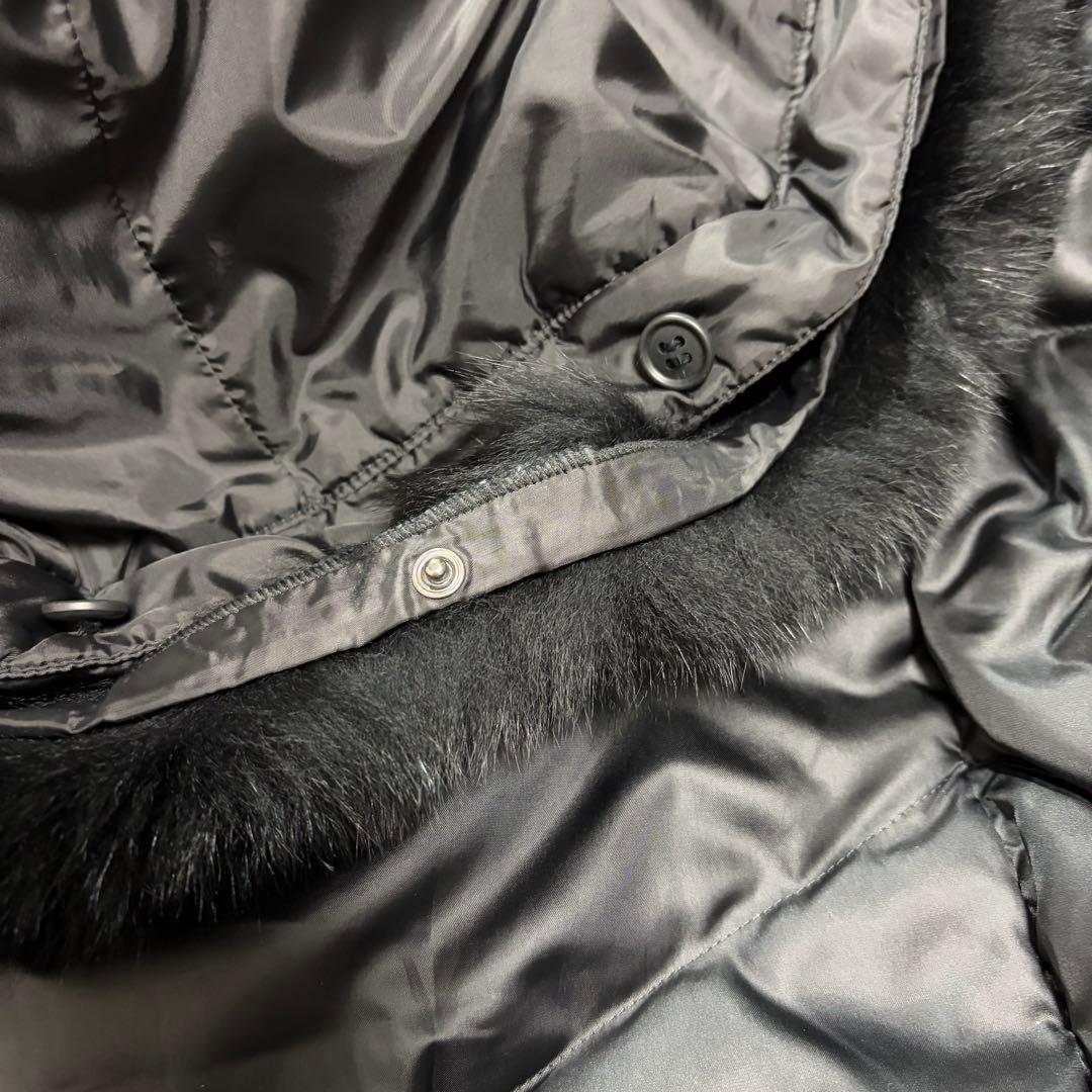 iCB モッズコート 5way 黒 ダウンライナー＆フォックスファー付き