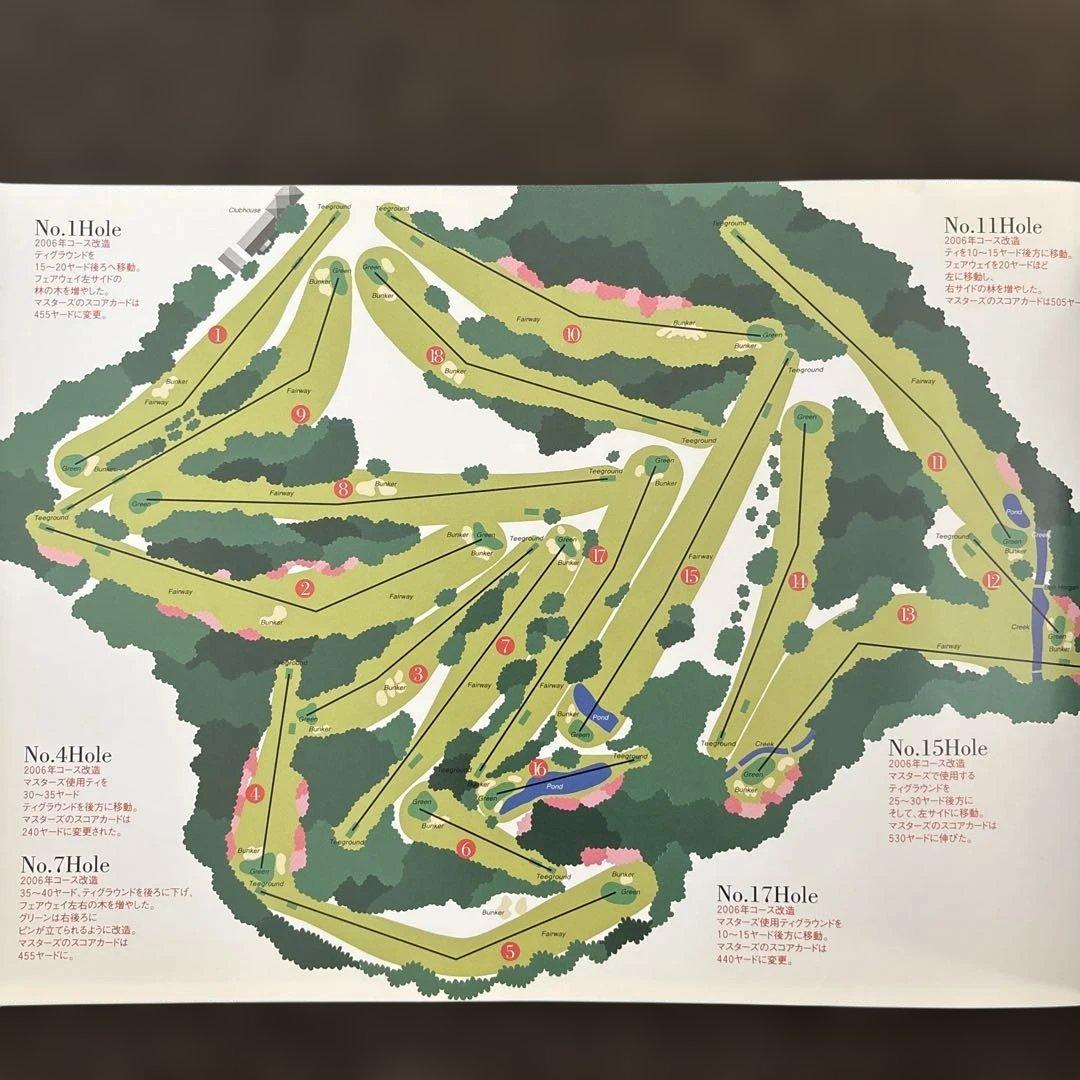 The Masters 2007年公式写真集+TBSの全ホール解説付き