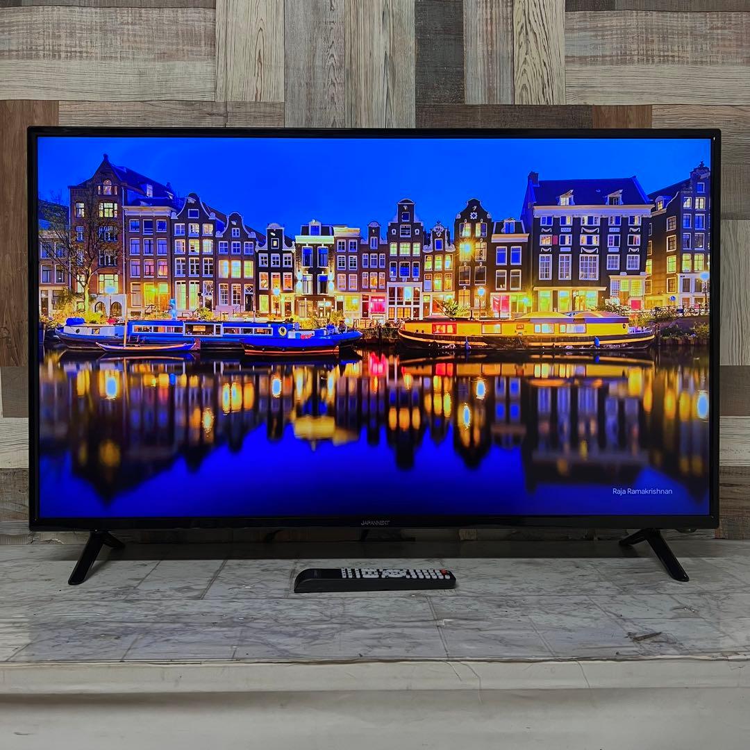 即日受渡❣️全国送料込ジャパンネクスト43型4K液晶モニターリモ付