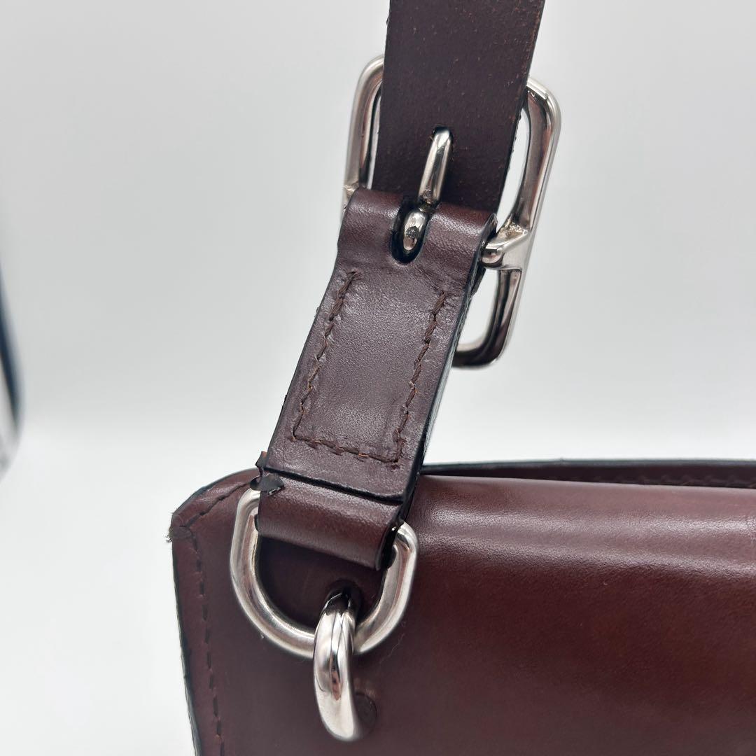 高級感✨VENCZEL ショルダーバッグ ブラウン V8S