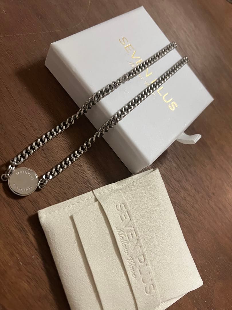 SEVEN PLUS シルバーネックレス SEVEN PLUS セブンプラス 電磁波 ネックレス シンプル おしゃれ テラ