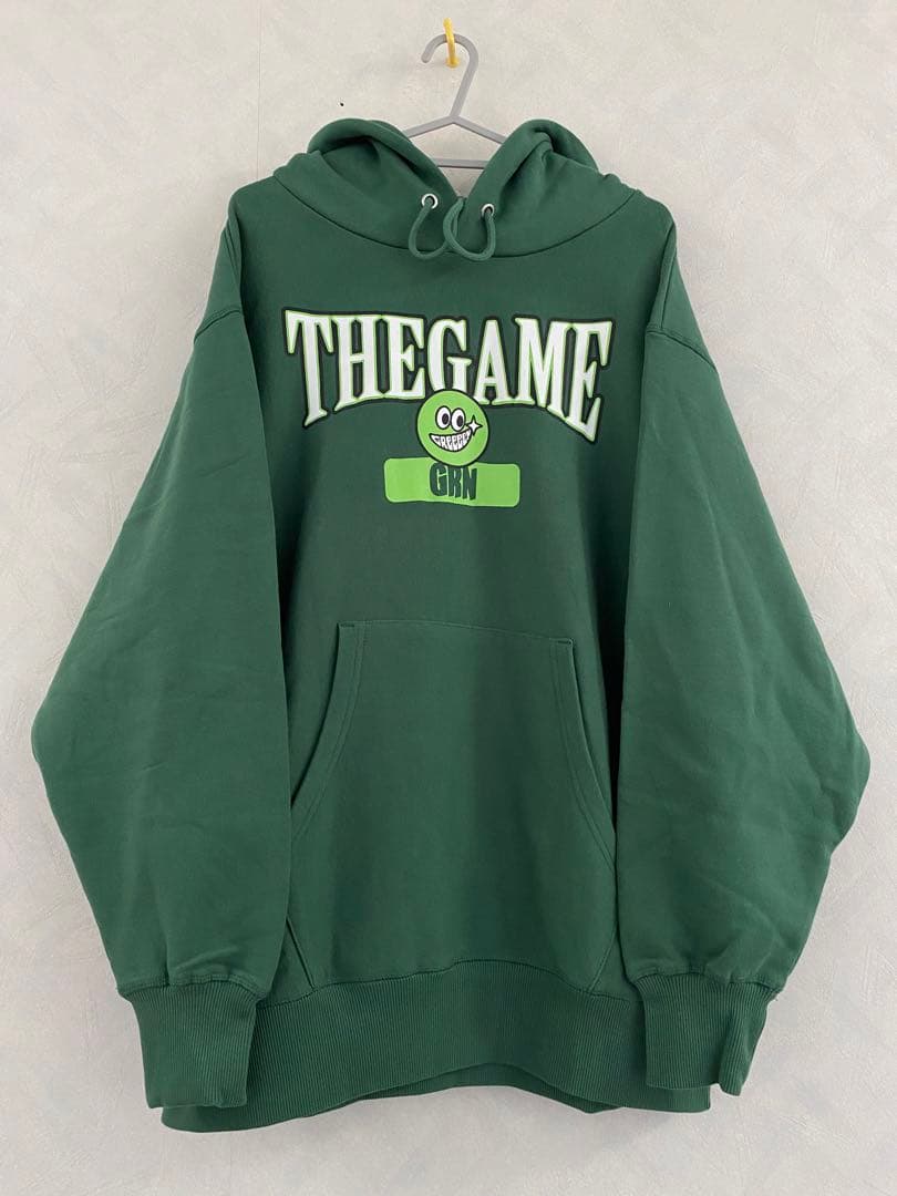 美品 GReeeeN 全国ツアー2023 The GAME ニコちゃんパーカー THE GAME LIVE ITEM