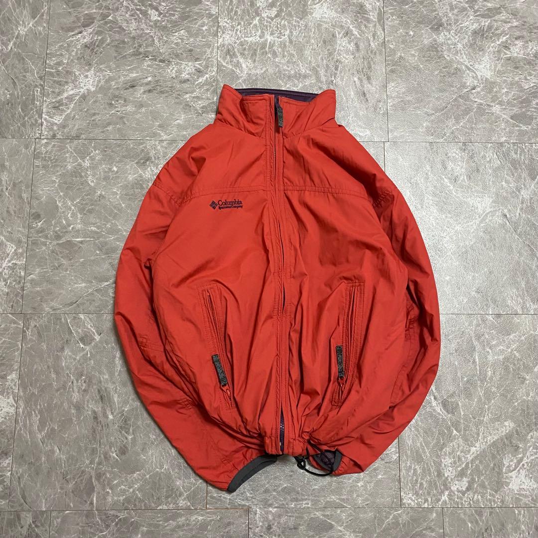 00s Columbia 短丈 リバーシブル ダウンジャケット y2k teck - メルカリ