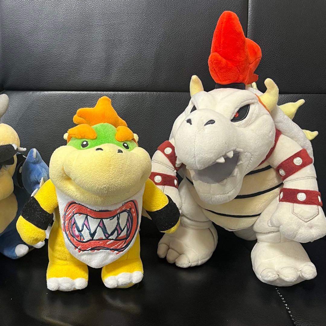 スーパーマリオ クッパJr. ほねクッパ ぬいぐるみ - メルカリ