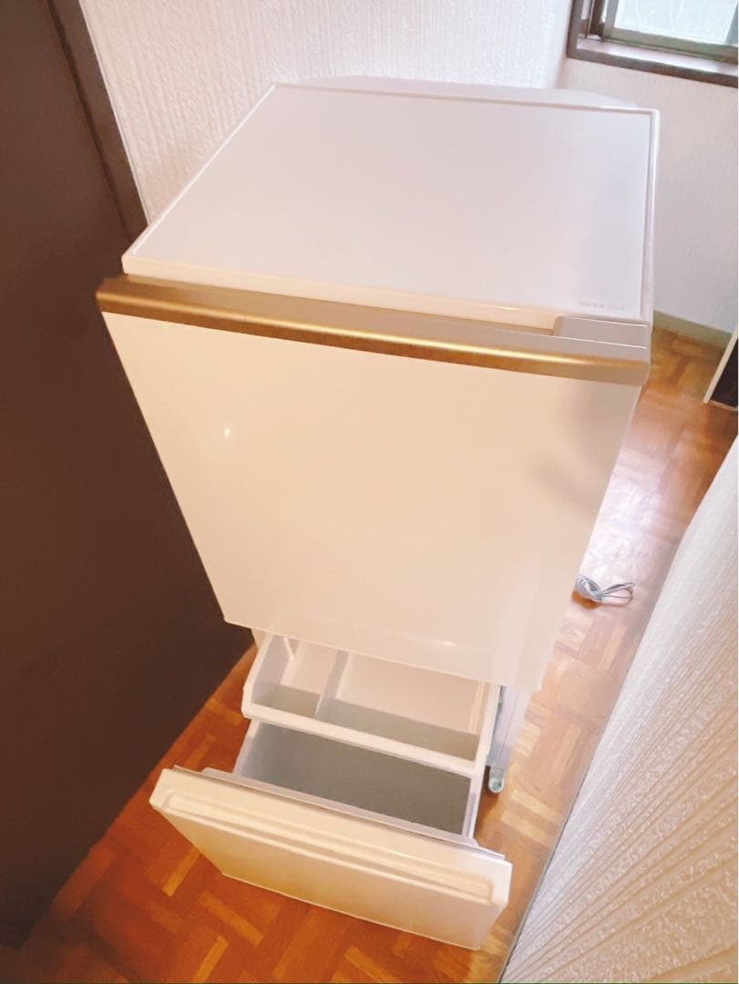 ☆美品☆ 【あき♡】 狙い目！ AQUA 上下二段式 冷蔵庫トリセツ付