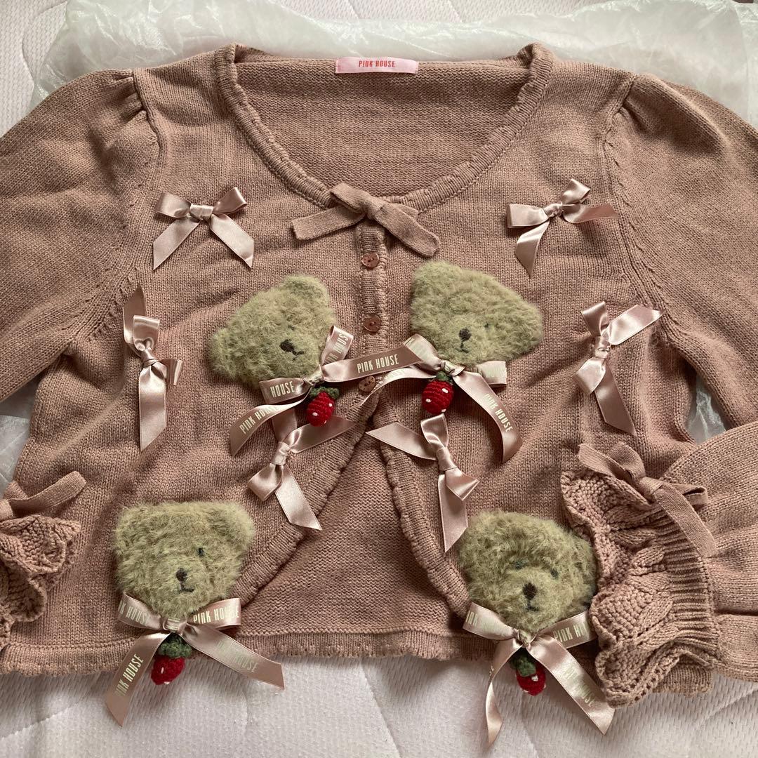 ピンクハウス♡青木美沙子ちゃんコラボ♡くまちゃんいっぱいかわいい