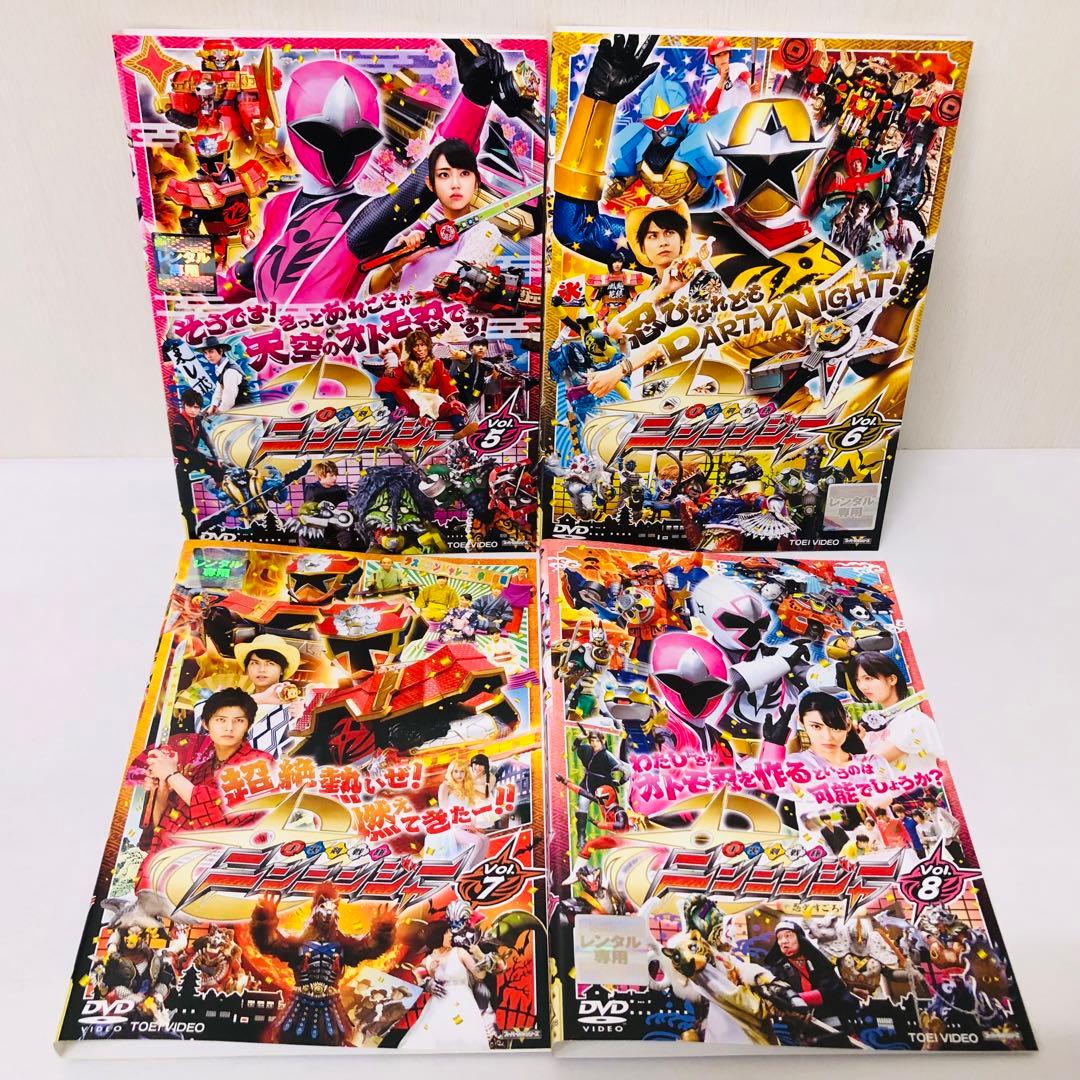 手裏剣戦隊ニンニンジャー DVD全巻セット 合計14枚 TV本編+SP+映画