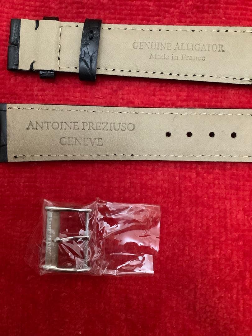 アリゲーター レザーベルト ANTOINE PREZIUSO