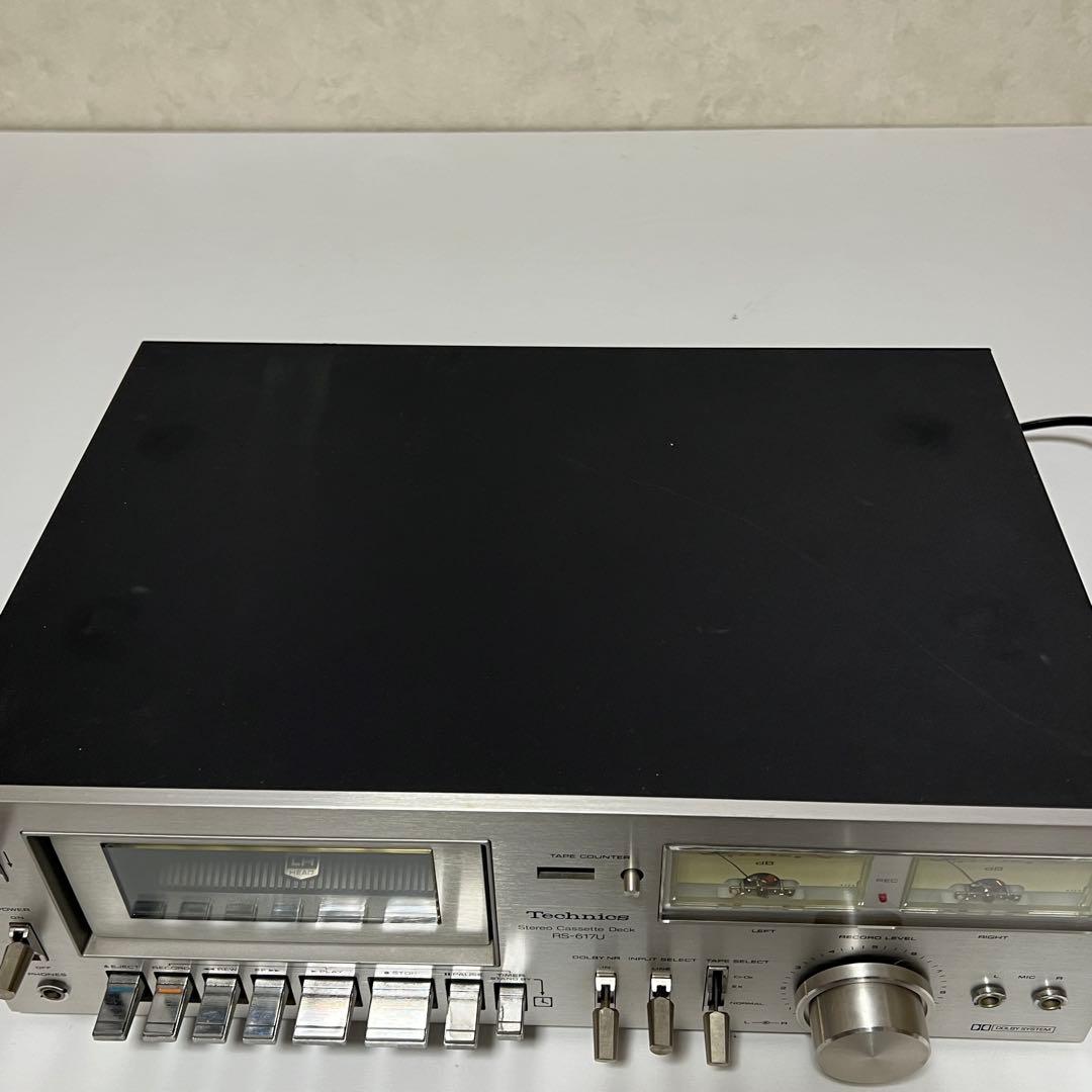 美品！Technics RS-617U カセットデッキ - メルカリ