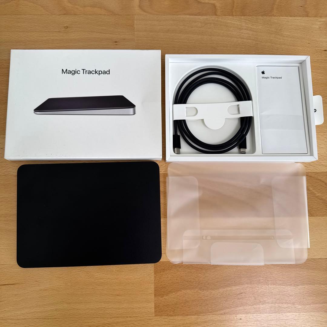 Magic Trackpad - ブラック Magic Trackpad（USB‑C）- ブラック（Multi-Touch対応） - Apple（日本）