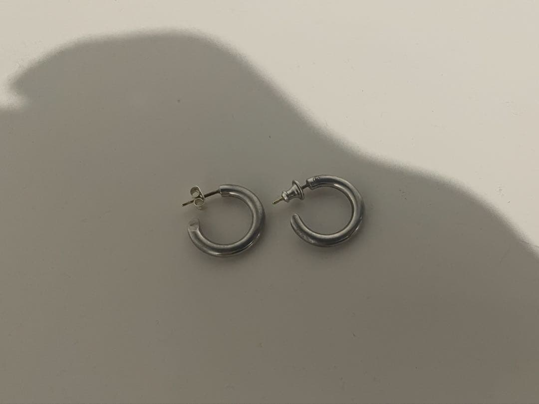 キャリアリング 501 シルバー PLACEBO ピアス PLACEBO 501 (CRYSTALLIZED) | CAREERING - キャリアリング公式