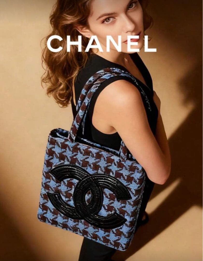 ア*寺様 CHANEL トートバッグ シャネルノベルティ ニット ハンドバッグ