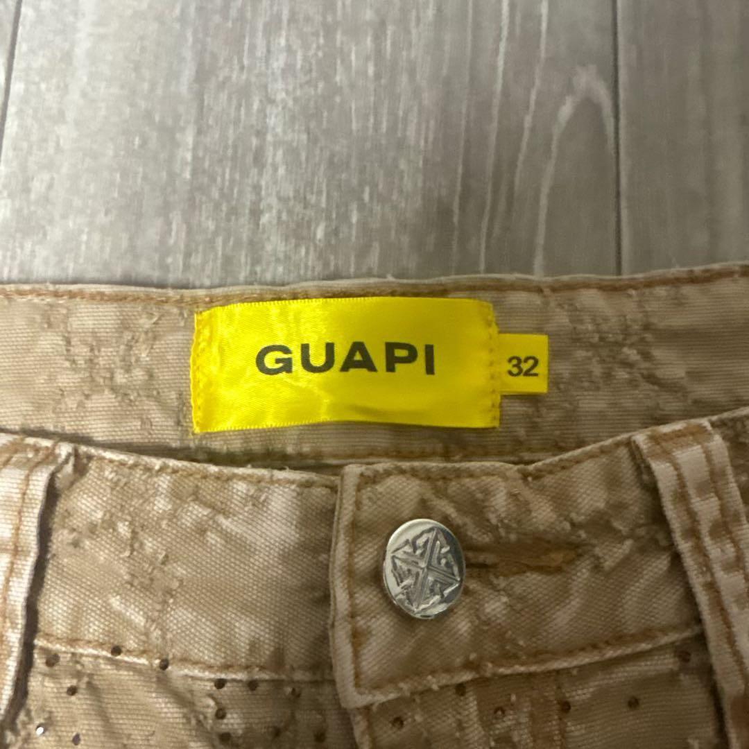 GUAPI スパンコール付きパンツ 32 - メルカリ