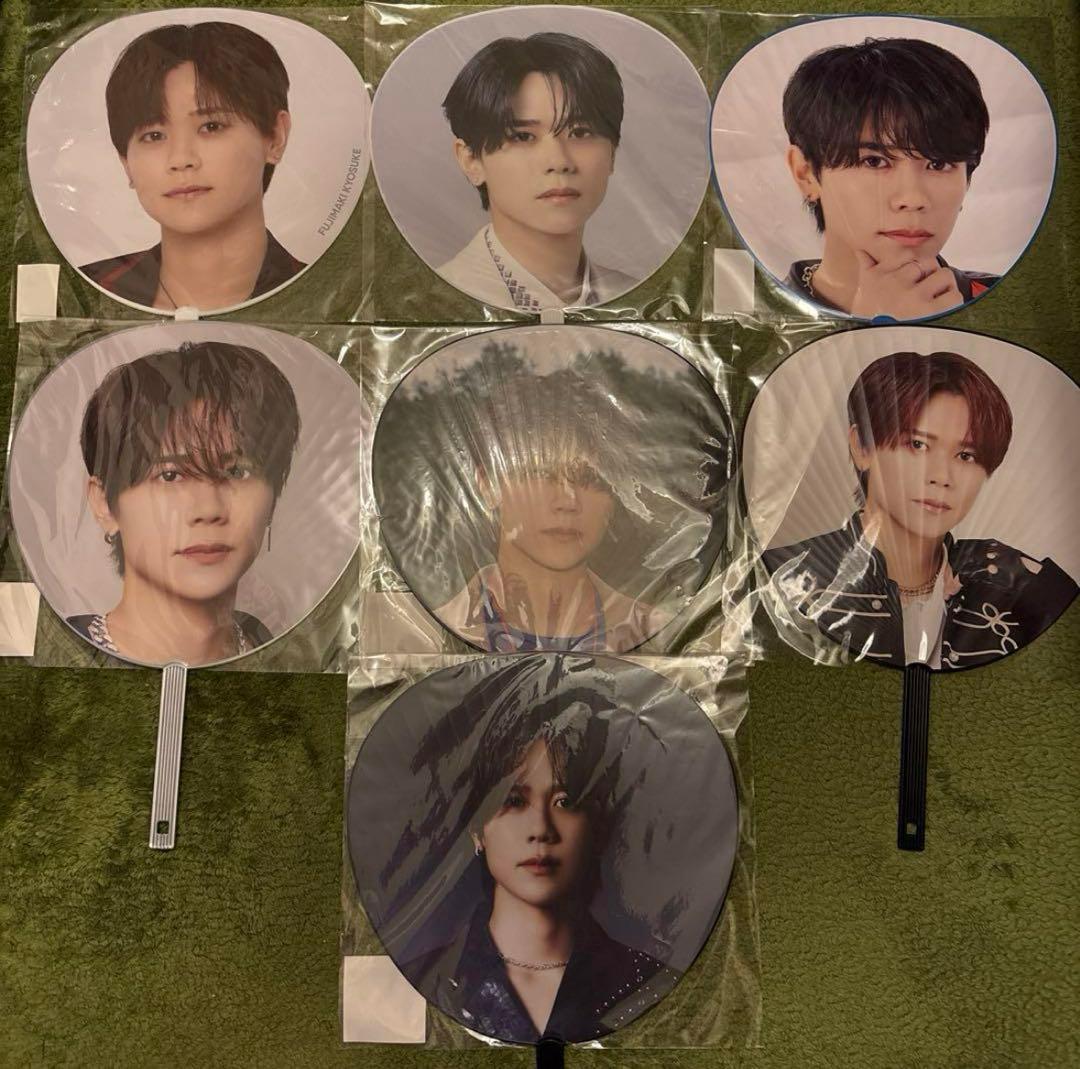 INI 藤牧京介 うちわ セット BIGうちわ (藤牧京介) / 2025 INI LIVE [XQUARE - MASTERPIECE