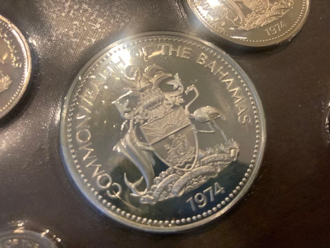 バハマ銀貨 プルーフコインセット 正味約90g - メルカリ