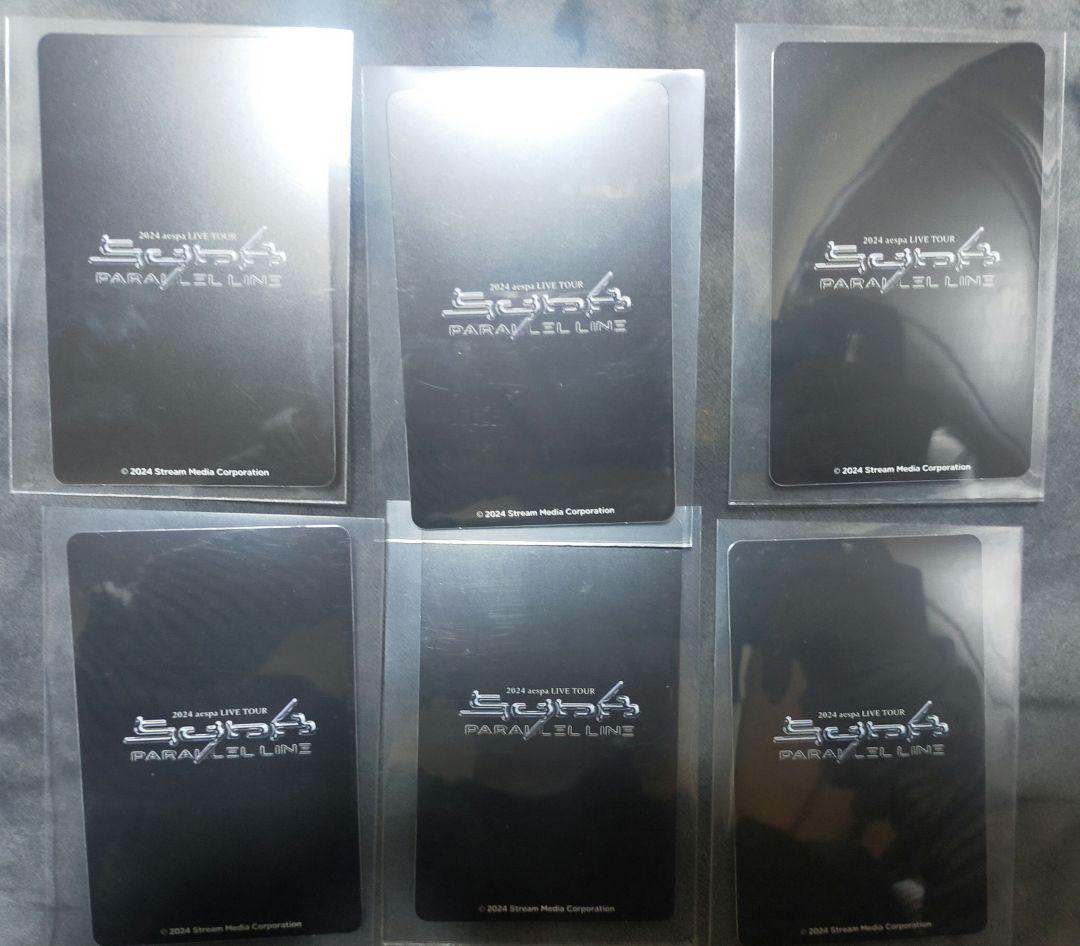 aespa ウィンター SYNK parallel LINE トレカ7種セット - メルカリ