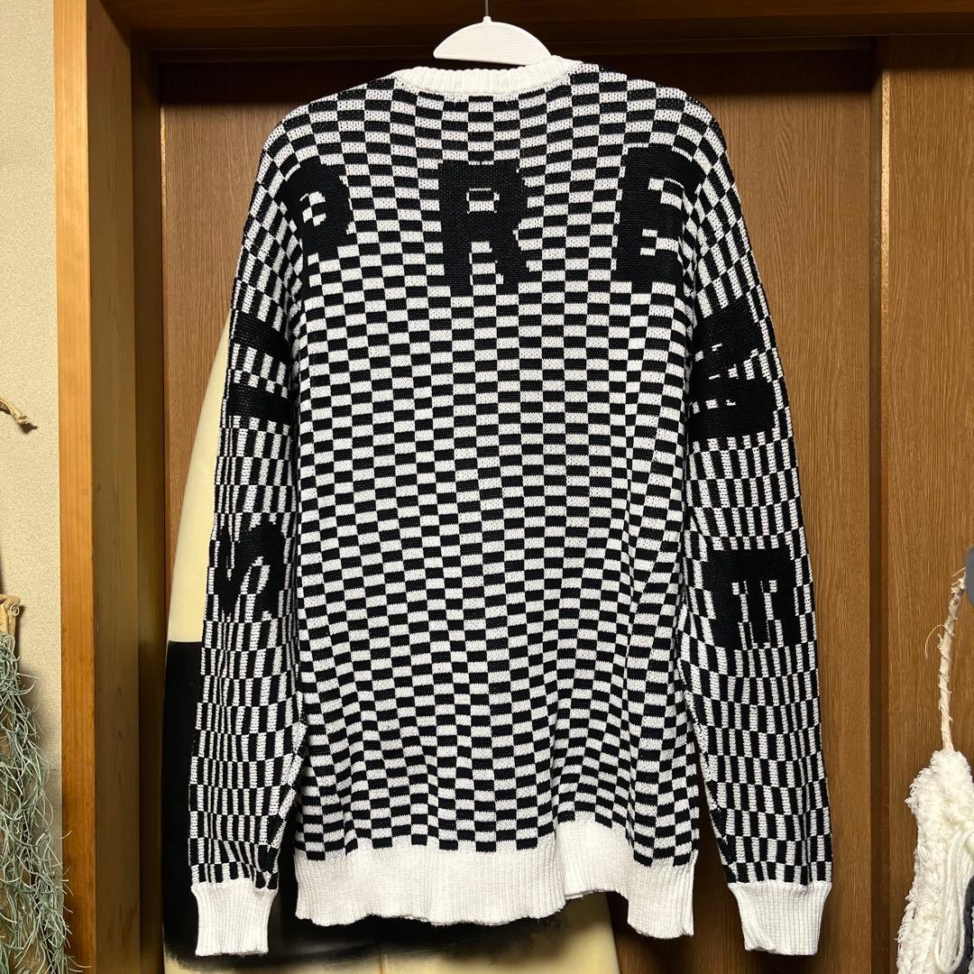 Supreme チェック柄 クルーネック セーター XL - メルカリ