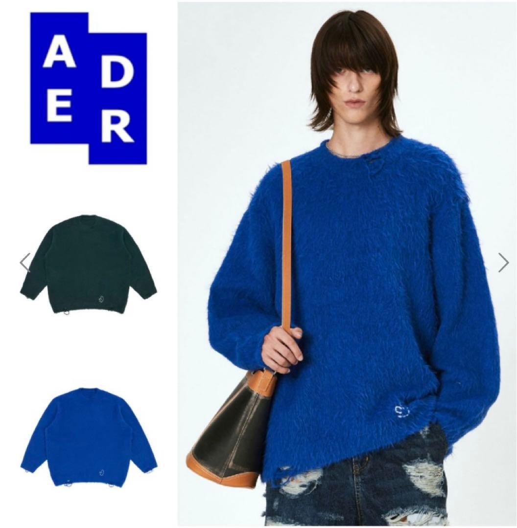 ADERERROR Rous knit Lサイズ corry_raglan_sweater_-